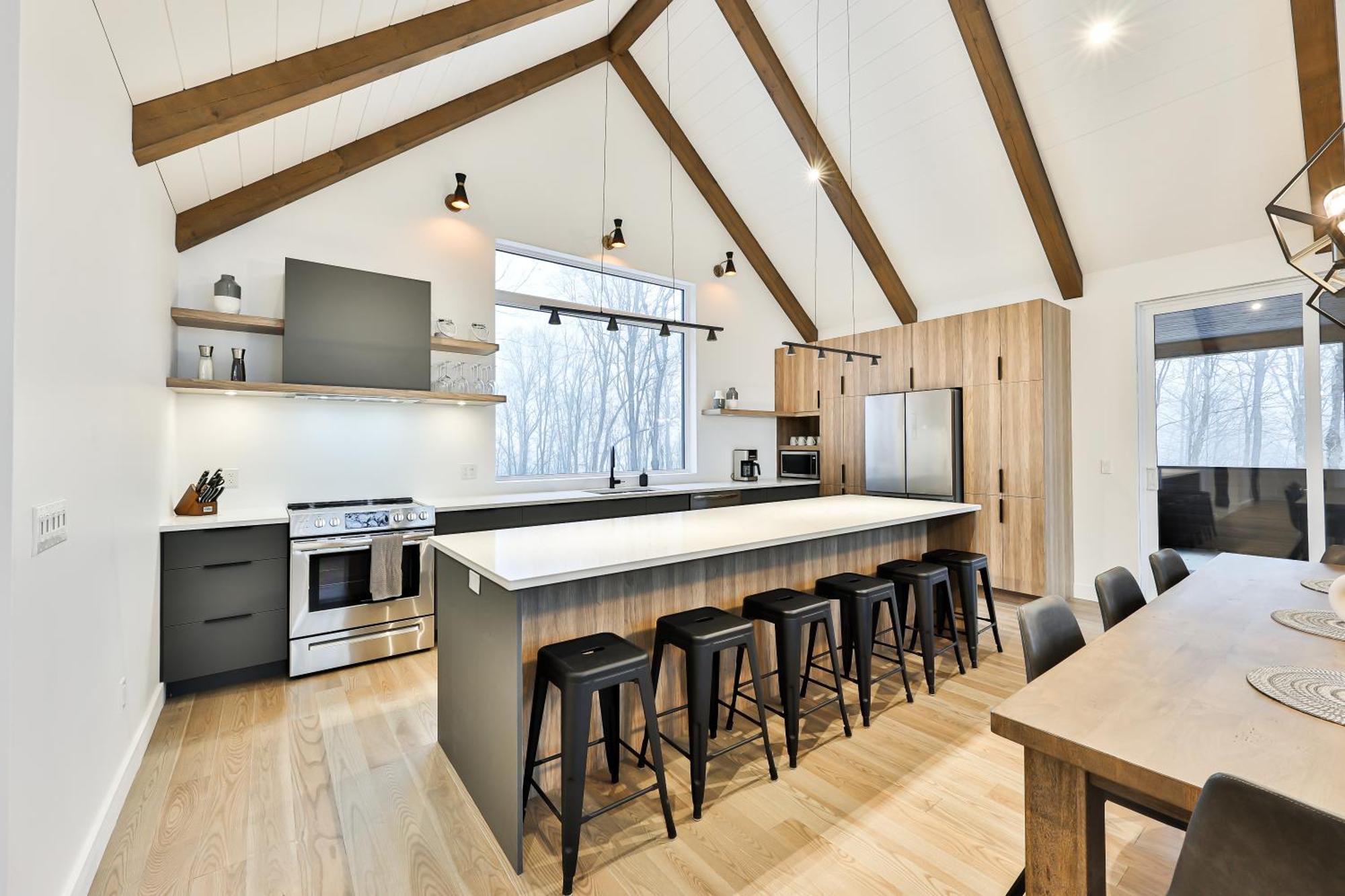 The Chic Shack - Golf, Ski, Spa Saint-Faustin Екстер'єр фото
