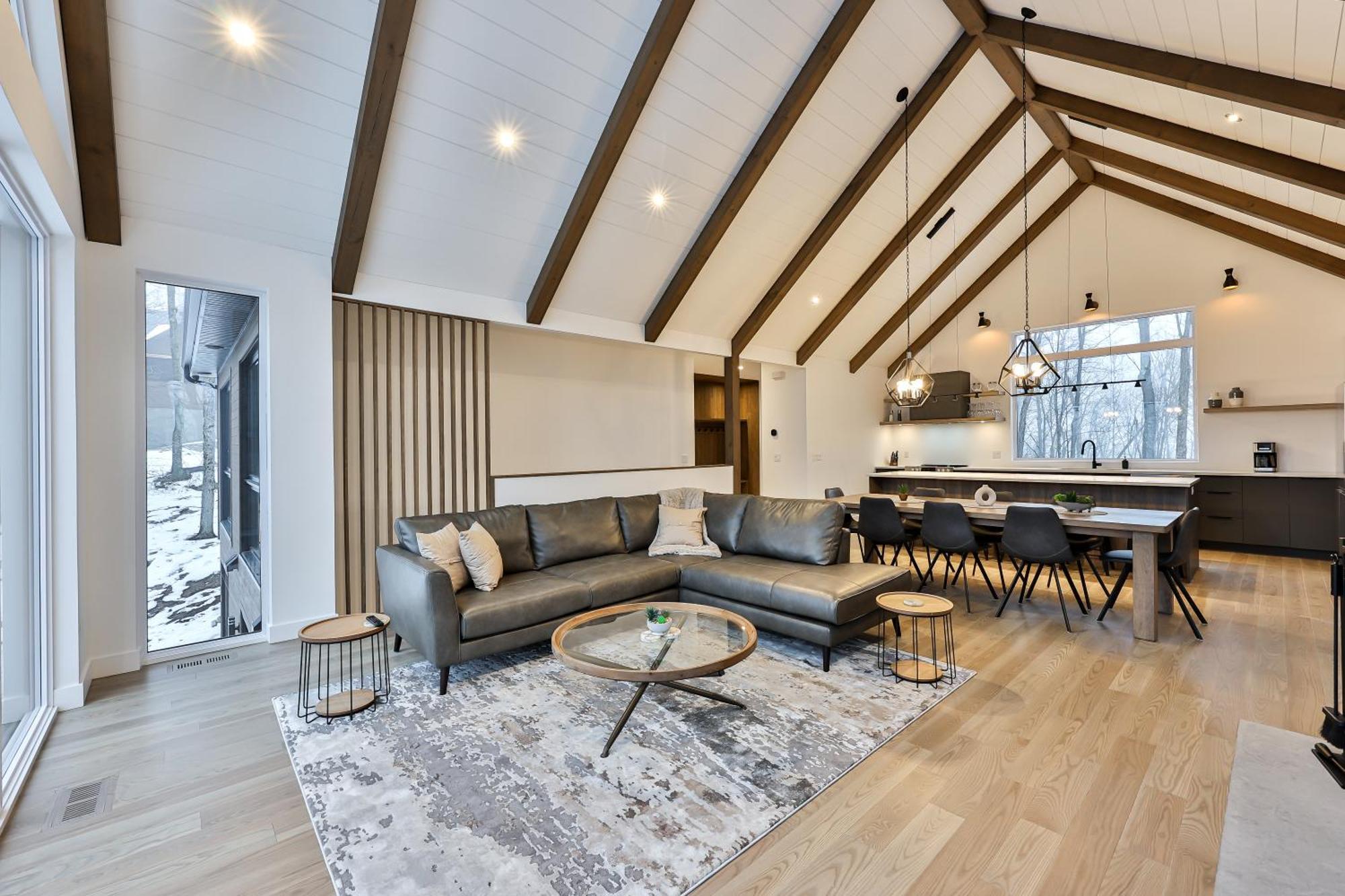 The Chic Shack - Golf, Ski, Spa Saint-Faustin Екстер'єр фото